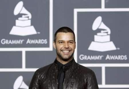 Ricky Martin arrives at the 52nd annual Grammy Awards in Los Angeles in this January 31, 2010.