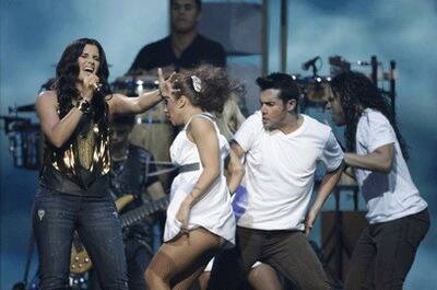 Nelly Furtado performs at the 2010 Billboard Latin Music Awards in San Juan, Puerto Rico.