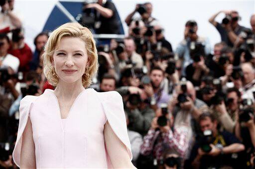 Actress Cate Blanchett during a photo call for the film 