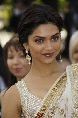 Indian actress Deepika Padukone arrives for the screening of 