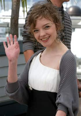 Actress Olga Shuvalova poses during a photo call for the film 