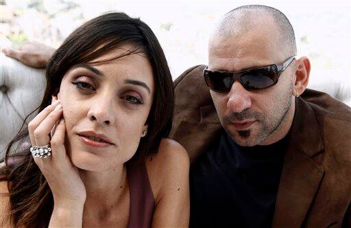 Filmmaker Pablo Trapero, right, and actress Martina Gusman pose for a portrait at the 63rd international film festival, in Cannes