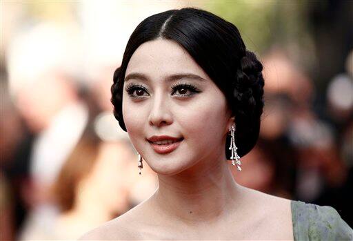 Actress Fan Bingbing arrives for the awards ceremony at the 63rd international film festival, in Cannes