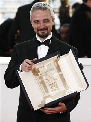 Winner of the Camera D'Or Award Ano Bisiesto poses after the awards ceremony at the 63rd international film festival, in Cannes