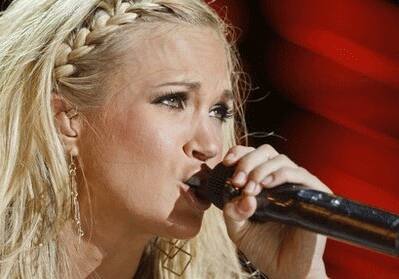 Carrie Underwood performs during the CMA Music Festival.