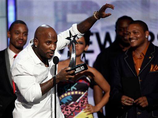 Young Jeezy accepts the Viewers' Choice Award at the BET Awards on Sunday, June 27, 2010 in Los Angeles. 