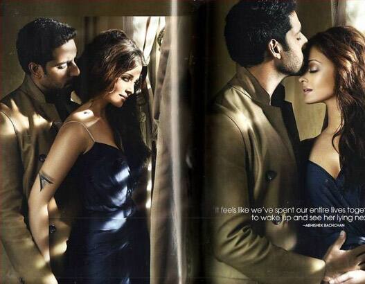 Aishwarya Rai Bachchan and Abhishek Bachchan | Vogue July 2010 