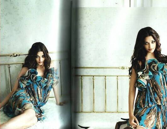 Aishwarya Rai Bachchan and Abhishek Bachchan | Vogue July 2010 