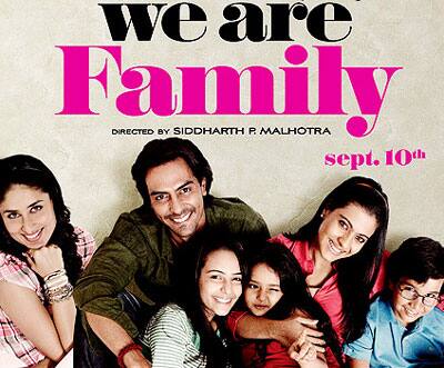 Kajol and Kareena in a remake of Hollywood film 'Stepmom' have made 'We Are Family' a much awaited flick this year.