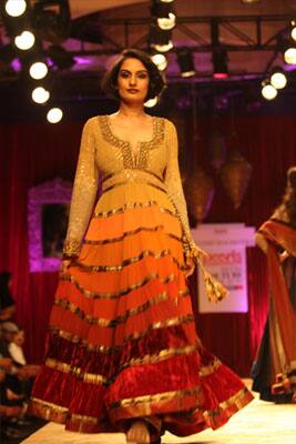 Manish Malhotra shows his collection at the Delhi Couture Week