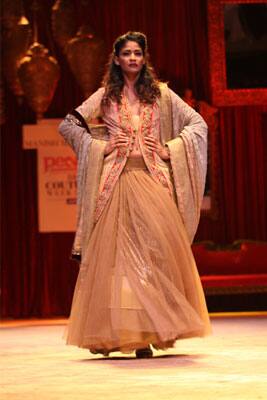 Manish Malhotra shows his collection at the Delhi Couture Week