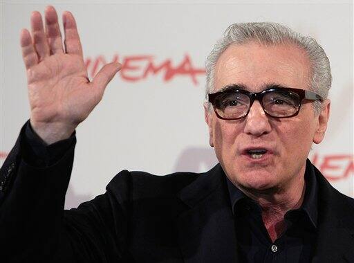 Director Martin Scorsese attends a photocall to present the restored version of Italian director Federico Fellini's movie 