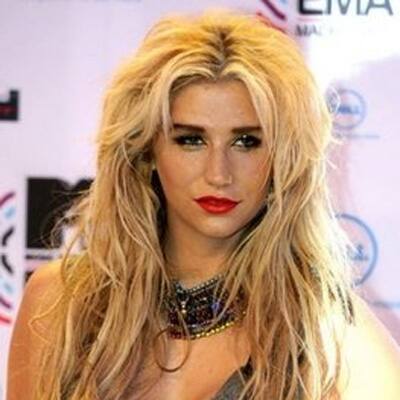 US singer Ke$ha spotted on the red carpet, prior the 2010 MTV Europe Music hosted in Madrid, Spain.