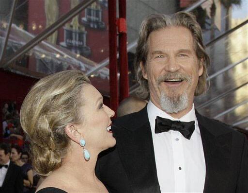 Jeff Bridges and his wife Susan arrive at the 82nd Academy Awards Sunday, March 7, 2010, in the Hollywood section of Los Angeles.