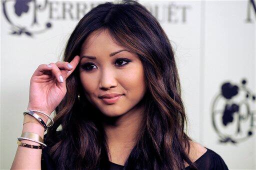 Actress Brenda Song poses at the Fourth Annual Women in Film Pre-Oscar Cocktail Party.