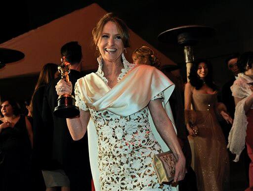 Best supporting actress Melissa Leo attends the Governors Ball following the 83rd Academy Awards.