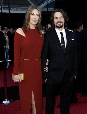 Director Kathryn Bigelow and Mark Boal arrive before the 83rd Academy Awards.