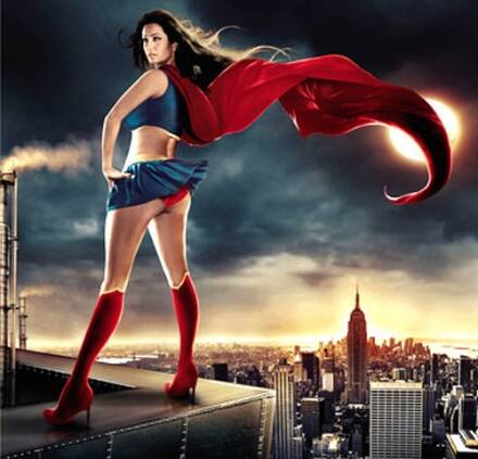 Superwoman Kashmera makes the world go wild.