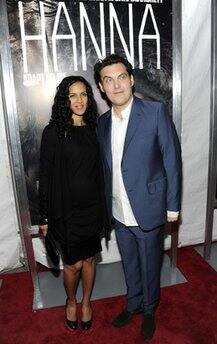 Director Joe Wright and musician Anoushka Shankar attend a special screening of 'Hanna'.