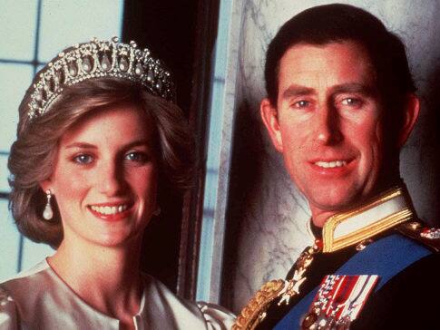 The pretty bride Lady Diana and the handsome groom Prince Charles look 'made for each other'.