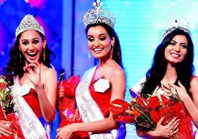 Hasleen Kaur, Miss India Earth 2011 , Kanishtha Dhankhar, Miss India World 2011 and Ankita Shorey , Miss India International 2011 are the winners of the Pantaloons Femina Miss India 2011.