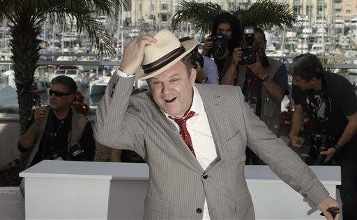 Actor John C. Reilly poses during a photo call for We Need to Talk About Kevin, at the 64th international film festival, in Cannes.