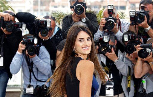 Actress Penelope Cruz poses during a photo call for Pirates of the Caribbean: On Stranger Tides at the 64th international film festival.