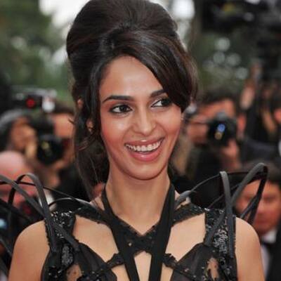 Mallika Sherawat at the Pirates of the Caribbean Premiere at Cannes.