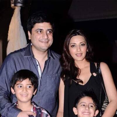 Bollywood star Sonali Bendre spotted with her family at ‘Pirates of the Carribean’ premiere.