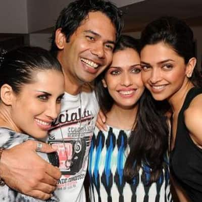 Deepika Padukone at Siddharth Mallya's birthday bash.