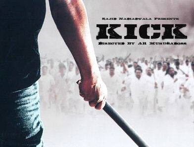 Poster of Salman Khan's next action flick 'Kick'.