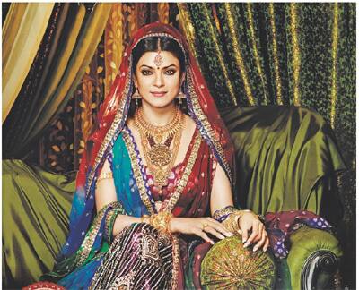 Sushmita Sen in all her glory, in an adversitement for Kalyan Jewellers. 