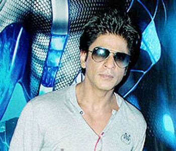 Shah Rukh Khan unveils 'Ra.One' first look.