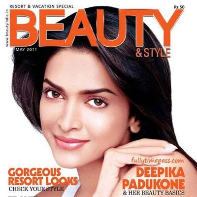 Deepika Padukone graces the cover of Beauty & Style magazine’s May 2011 issue.