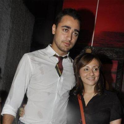 Imran Khan and his better half Avantika Malik spotted at the success bash of ‘DK Bose’ from ‘Delhi Belly’.  