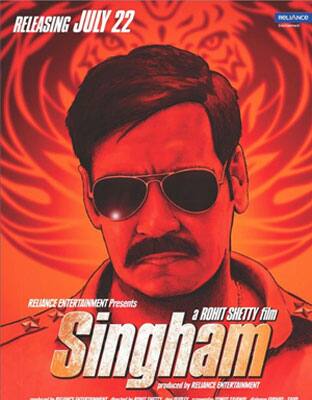 First look of Ajay Devgn starrer 'Singham's' poster. 