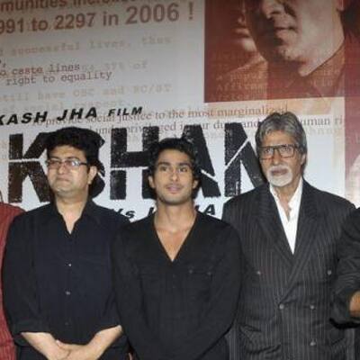 Aarakshan's Trailer Launch Event. 