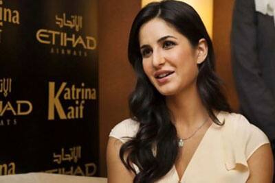 Katrina Kaif looks stunning during the promotion of Etihad Airways at Marina Mall. 