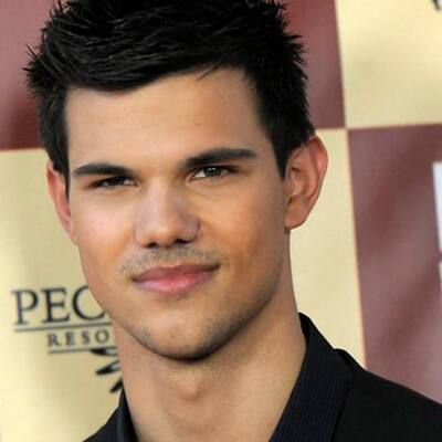 Taylor Lautner arrives at the premiere of the feature film 