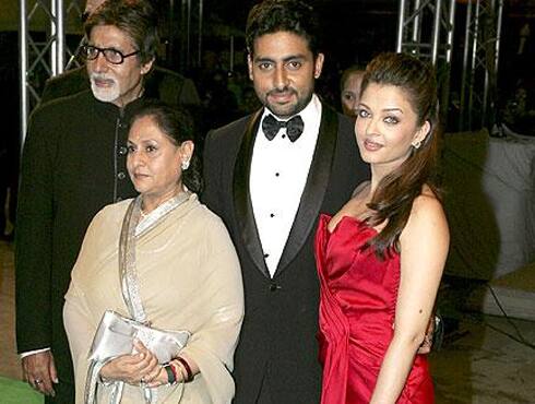 Actress Deepika Padukone tweeted, “@juniorbachchan,Aishwarya, @SrBachchan,Jaya aunty and Aishwarya's parents...CONGRATULATIONS!!!lots of love...X”.