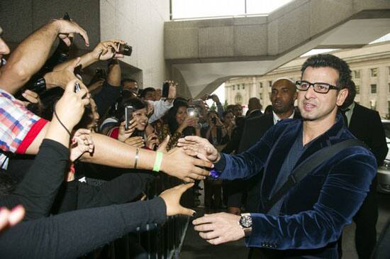 Bollywood actor Ronit Roy greets fans in Toronto. The International Indian Film Academy (IIFA) Awards will be held in Toronto on June 25.