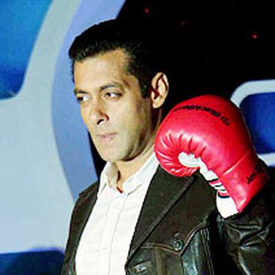 Salman Khan launched the new Blackberry Playbook in Mumbai.