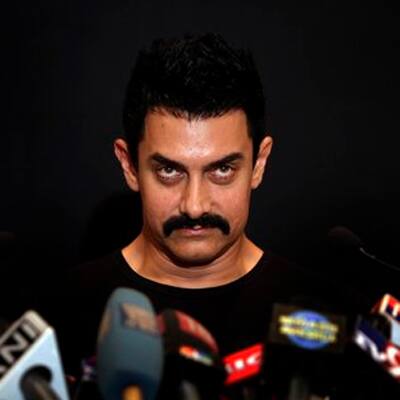 Aamir Khan Producer Aamir Khan attends a press conference to promote 'Delhi Belly' in Mumbai.