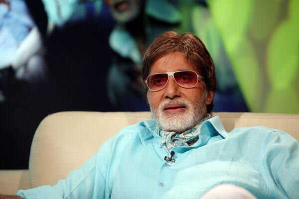 Bollywood legend Amitabh Bachchan promotes ‘Bbuddah... Hoga Terra Baap’ at Zee News, Noida.