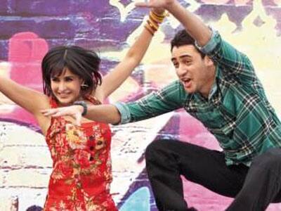 Katrina and Imran in a still from their upcoming flick ‘Mere Brother Ki Dulhan.’