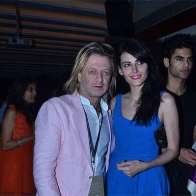 Designer Rohit Bal at the Lakme Fashion Week after party.