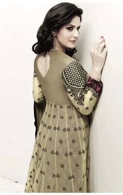 Zarine Khan's photo shoot for an ethnic wear brand.