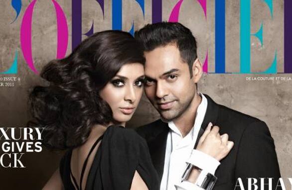 Real life couple Abhay Deol and Preeti Desai appear on the covers of 'L'Officiel' magazine's September issue.