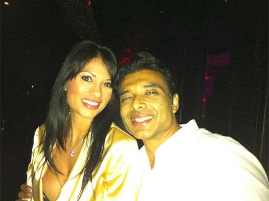 A tweet pic of Uday Chopra with his new girl friend.