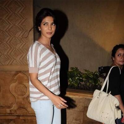 Priyanka Chopra spotted at a 5 star hotel in Mumbai.